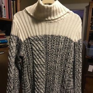 workshop republic clothing black&white sweater